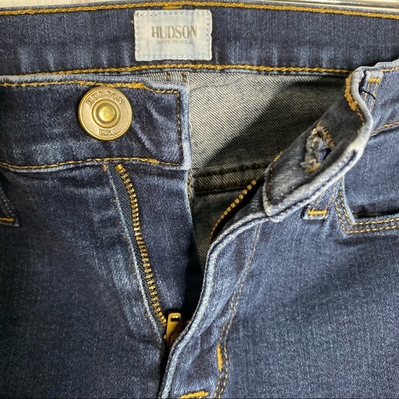 Hudson Jeans Nico Super Skinny Ankle Jean Mid Rise Stretch Straight Leg 25 - Picture 7 of 16